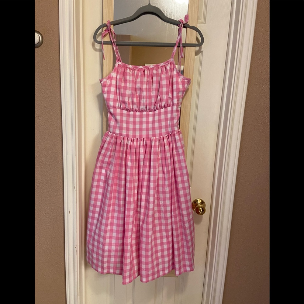 *NEW* with TAGS -MEDIUM- pink gingham Hearts and Found Kelly Dress